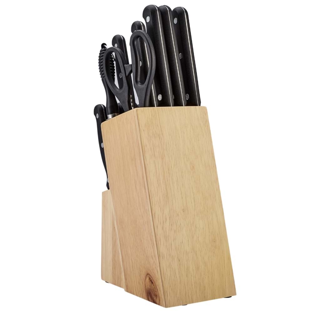 EMSAN UNIVERSAL 15 PARÇA STANDLI BIÇAK SETİ