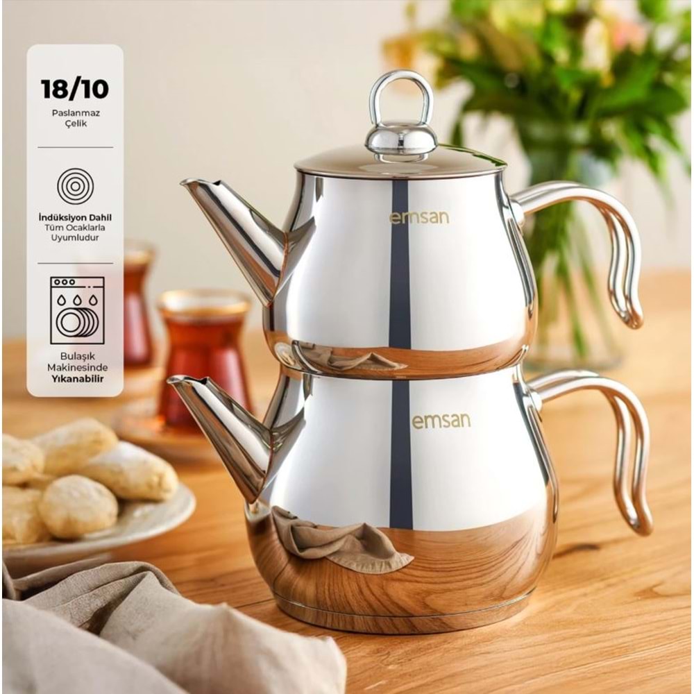EMSAN LİNA ÇAYDANLIK TK - INOX