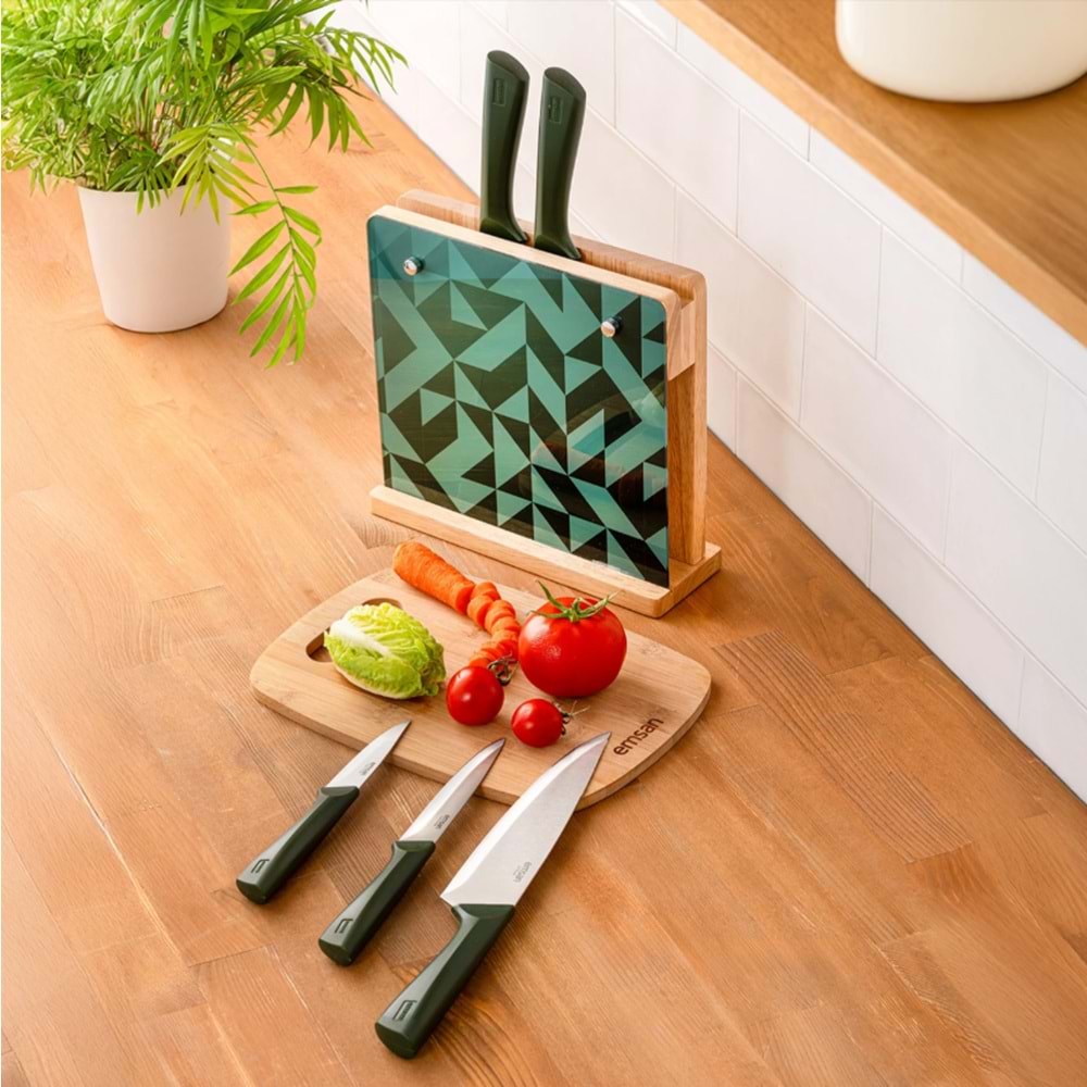 EMSAN ART 6 PARÇA BIÇAK SETİ