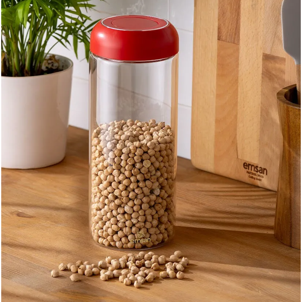 EMSAN SIMPLE SAKLAMA KAVANOZU, 1500 ML