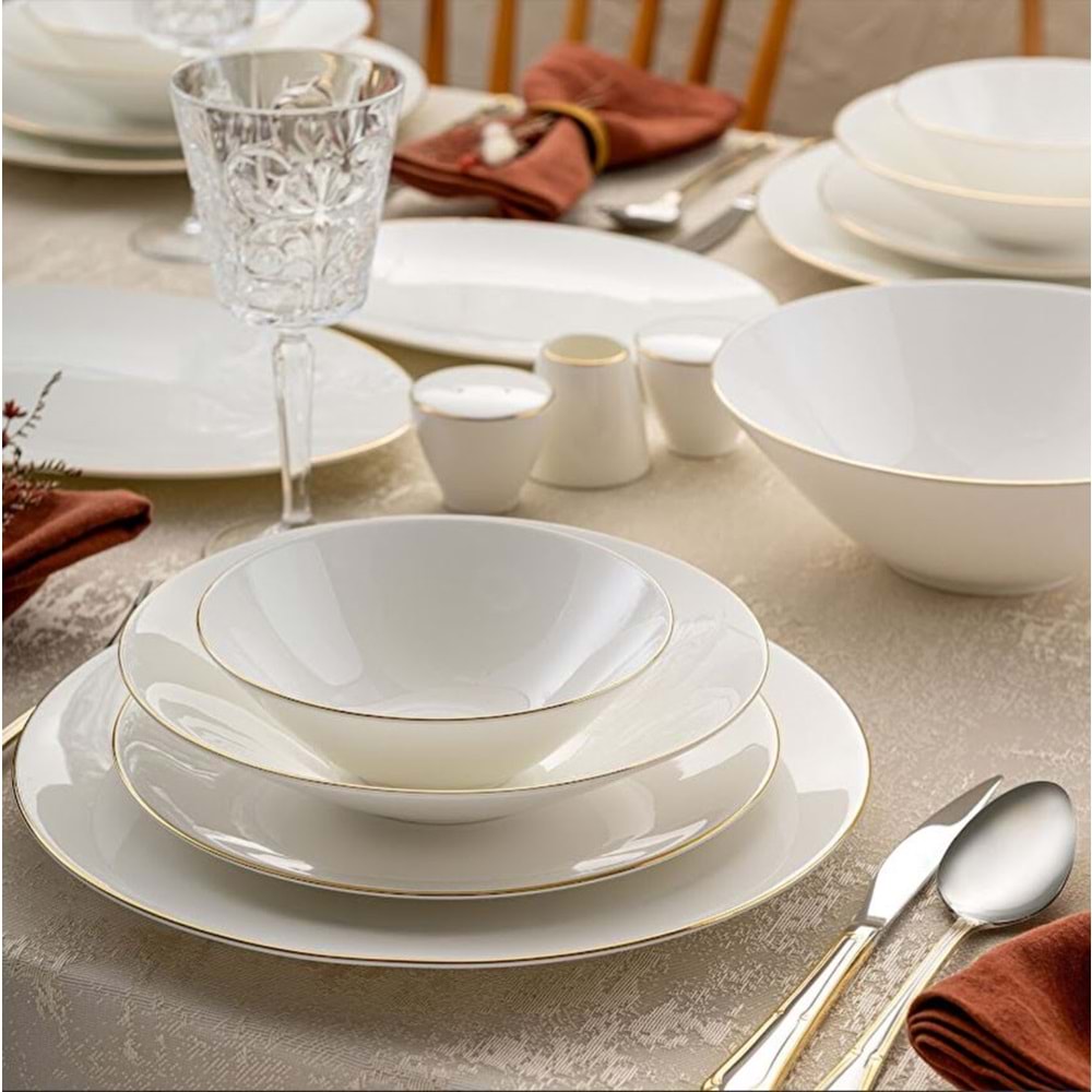 EMSAN ELMIRA GOLD FINE BONE 59 PARÇA YMT