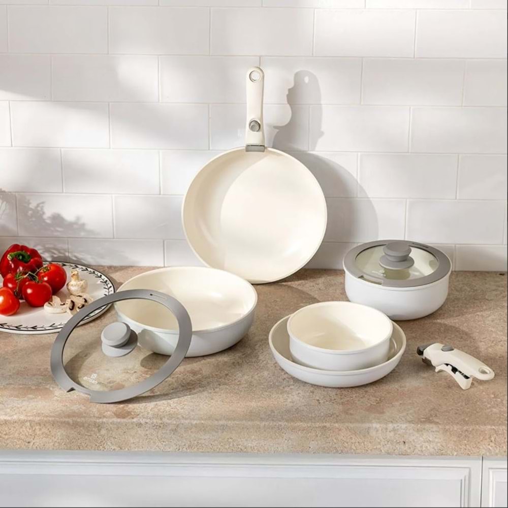 EMSAN EASY CLICK TENCERE SETİ 9 PRÇ.