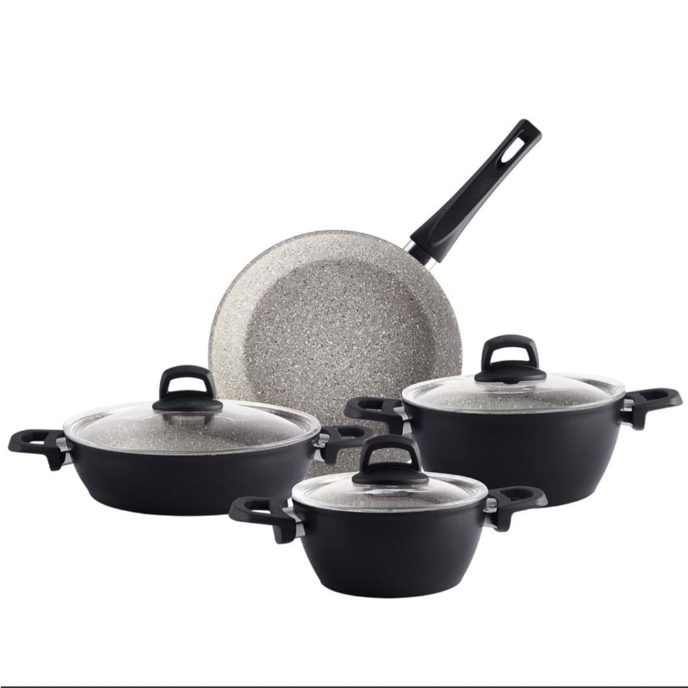EMSAN BANNEY GRANİT 7 PARÇA SET