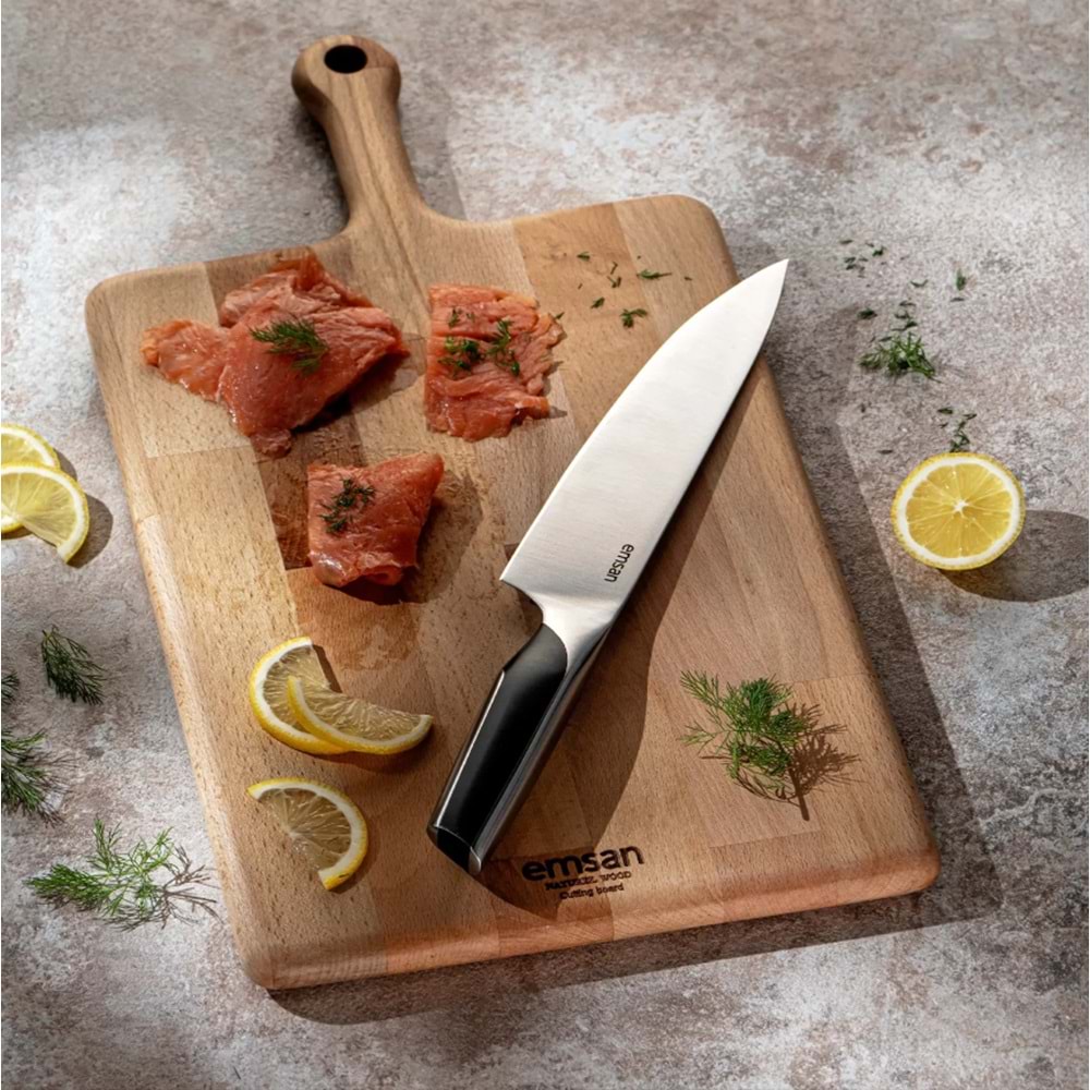 EMSAN PRO KNIFE ŞEF BIÇAĞI, SİYAH