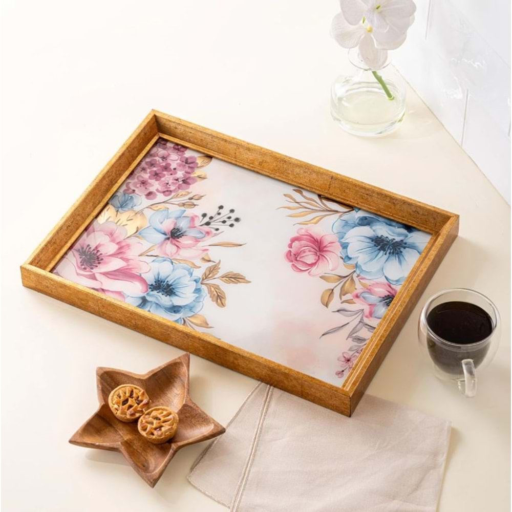 EMSAN MİRANDA TEPSİ 30X42 CM, MULTICOLOR