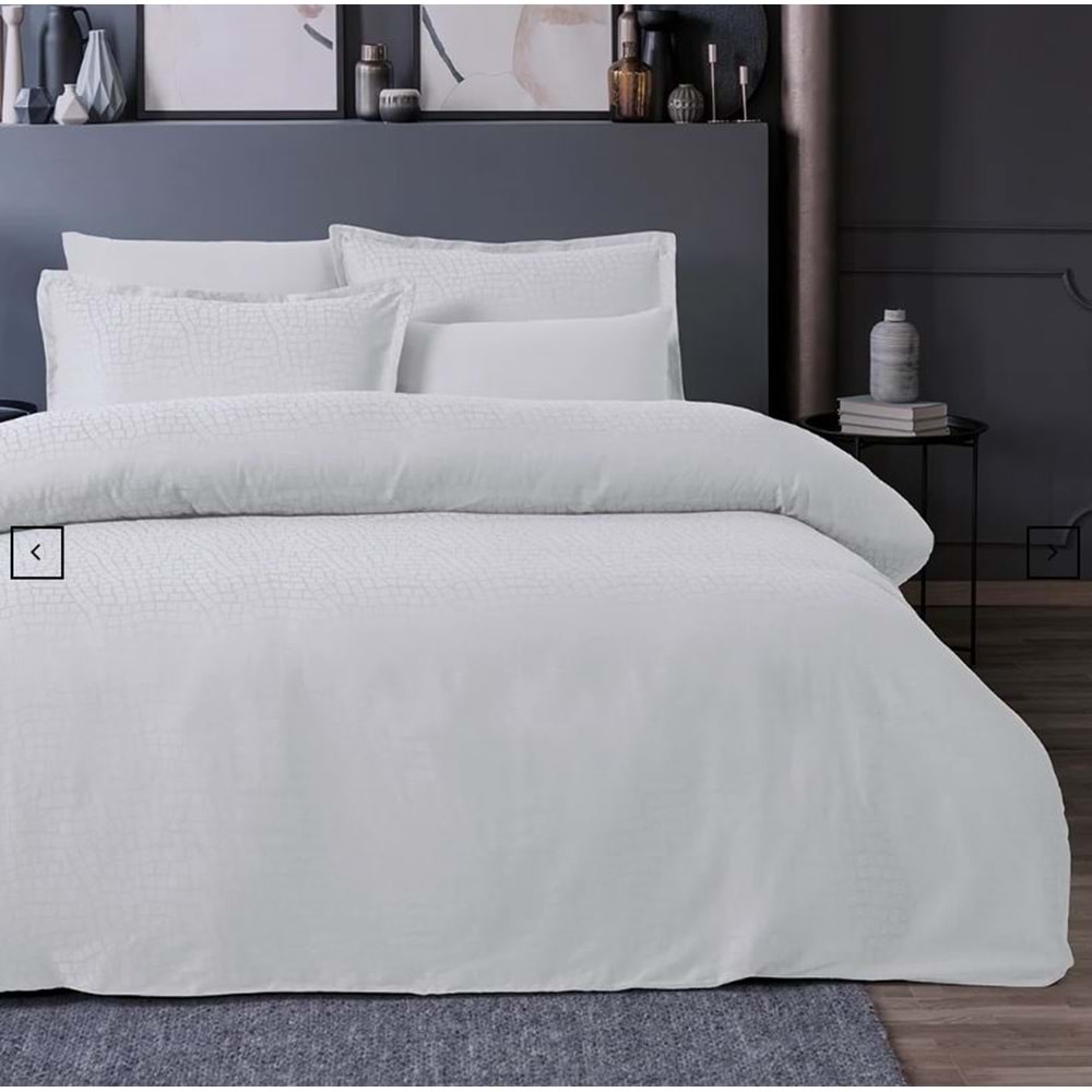 200X220 SATEN NEVRESİM TAKIMI ADELYA A.GRI MARBLE