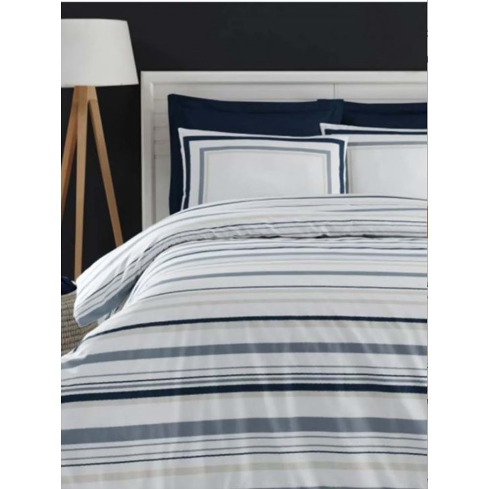 200X220 LUXART NEVRESİM TAKIMI EDNA DENIM