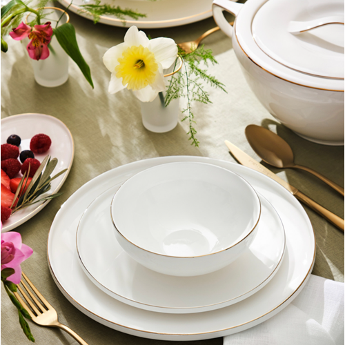 EMSAN FINE BONE FREYA YMT 60 PRÇ FD GOLD YUVARLAK