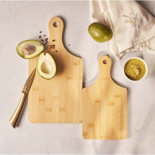 EMSAN BAMBU ARVİN 2Lİ KESME TAHTASI