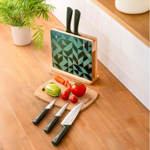 EMSAN ART 6 PARÇA BIÇAK SETİ