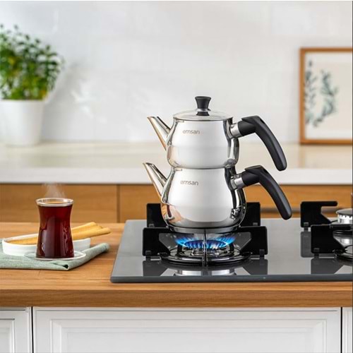 EMS AJDA MİNİ ÇAYDANLIK TAKIMI, ÇELİK