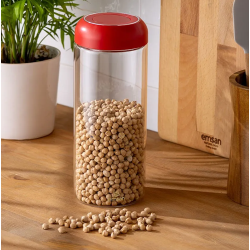 EMSAN SIMPLE SAKLAMA KAVANOZU, 1500 ML