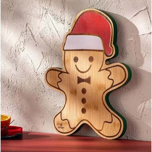 EMSAN SNOWMAN KESME TAHTASI, WOOD