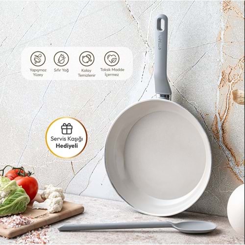 EMSAN SWISS RS 24 CM TAVA GRİ, GRİ