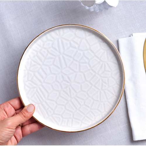 EMSAN CALVIN PASTA TABAĞI 20 CM, EKRU