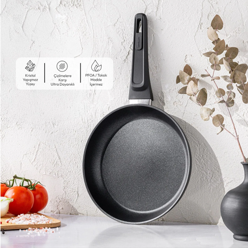 EMSAN DIAMENTE TAVA 24 CM, SİYAH
