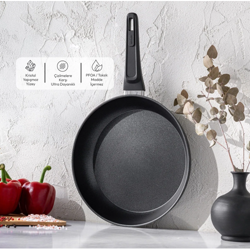 EMSAN DIAMENTE TAVA 26 CM, SİYAH