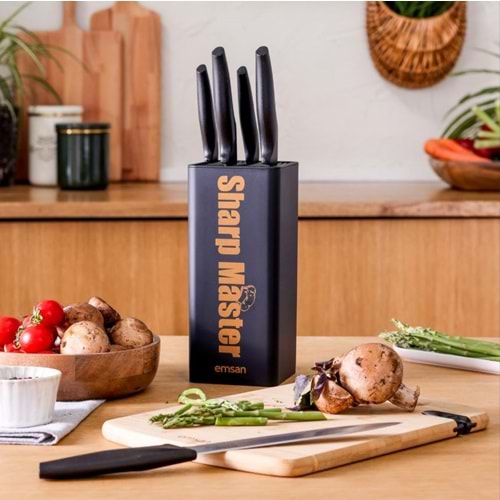 EMSAN SHARP MASTER 6 PRÇ BIÇAK SETİ