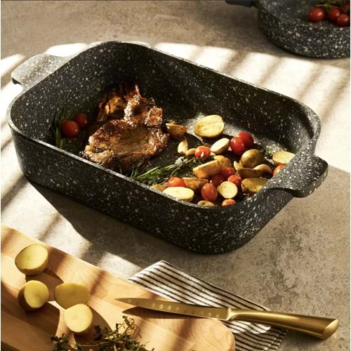 EMSAN PERGE 37X26CM FIRIN TEPSİSİ