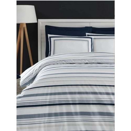 200X220 LUXART NEVRESİM TAKIMI EDNA DENIM