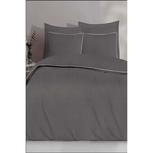 200X220 LUXART ROOT BİYELİ NEVRESİM TAKIMI GRIS