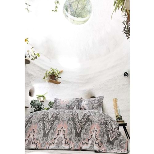 200X220 LUXART NEVRESİM TAKIMI TEGAN GRIS